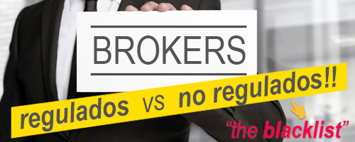 Brokers regulados versus brokers no regulados.