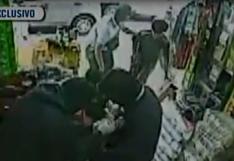 Rímac: hampones armados roban S/9 mil de tienda en un minuto